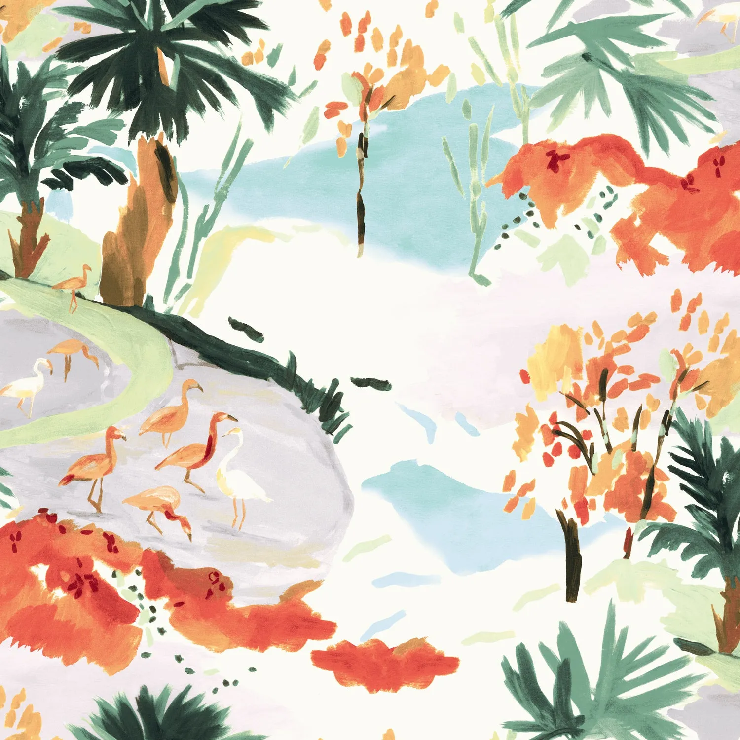 Beach Pant - Flamingo Beach