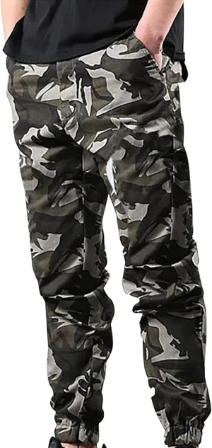 Big and Tall Sweatpants for Men Sweatpants for Men Heavyweight Cargo Casual Sweatpants Stretch Elastic Waist Jogger