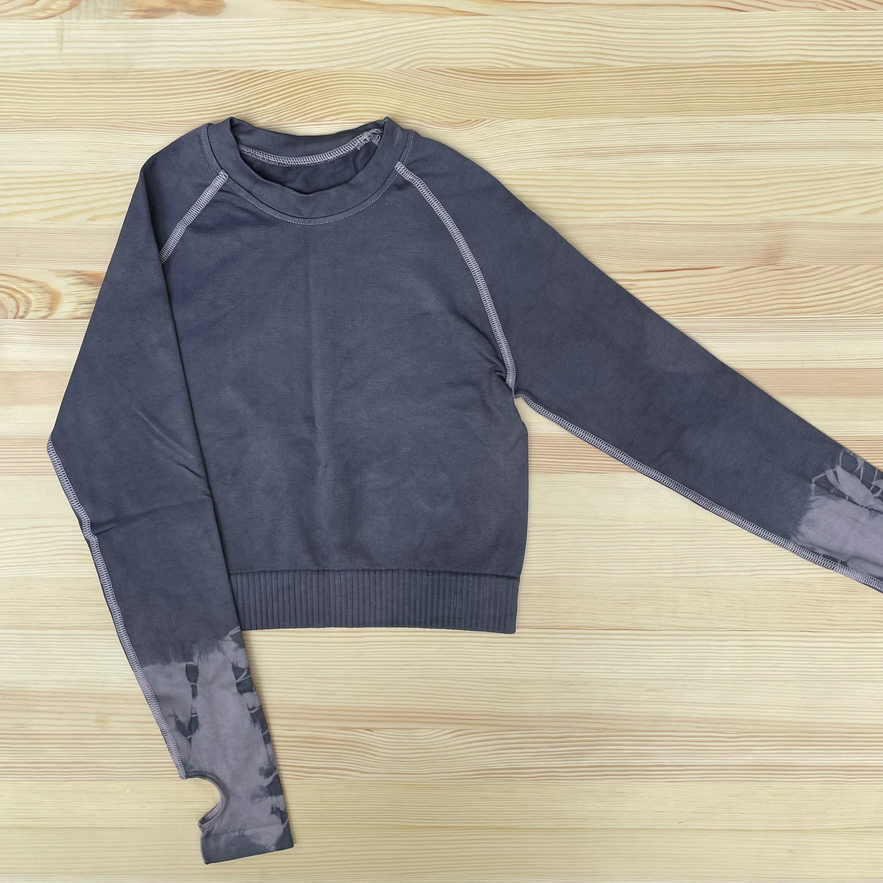 Blue Violet Wash - Crop Top