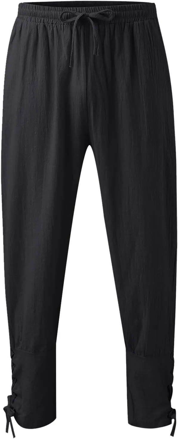 Cargo Pants for Men Joggers Men Big and Tall Mens Baggy Heavyweight Athletic Joggers Multi-Pockets Relaxed Fit Cargo