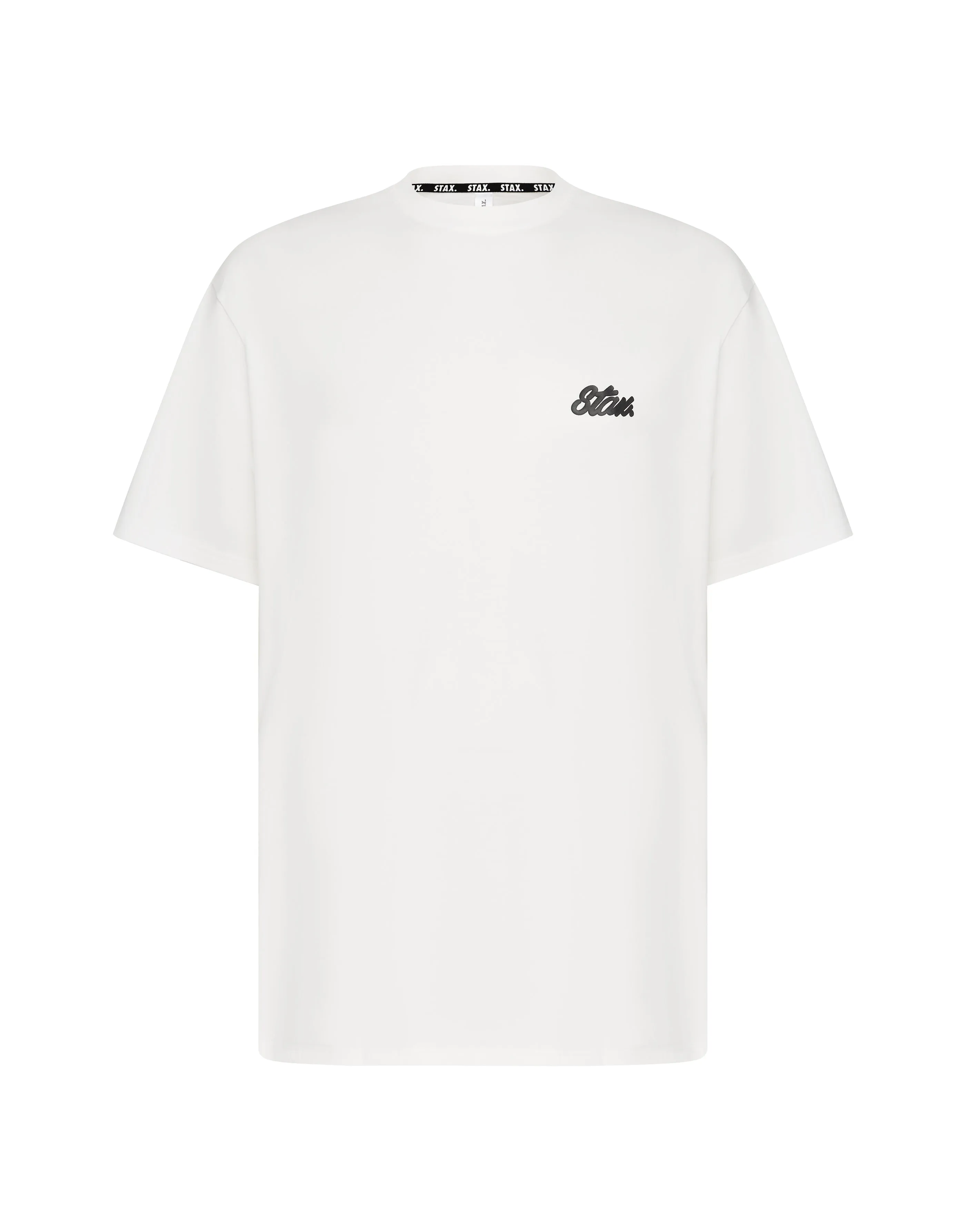 Court Drip Basketball Tee - White & Black
