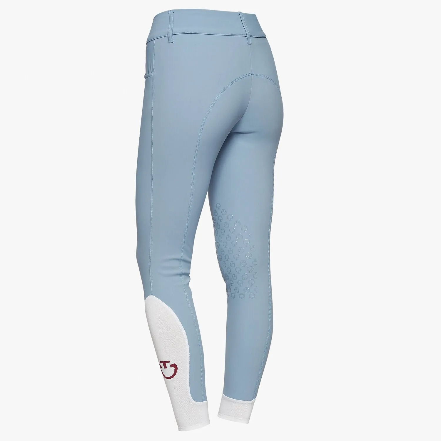 CT Women's American Breeches with Knee Grip - Light Blue