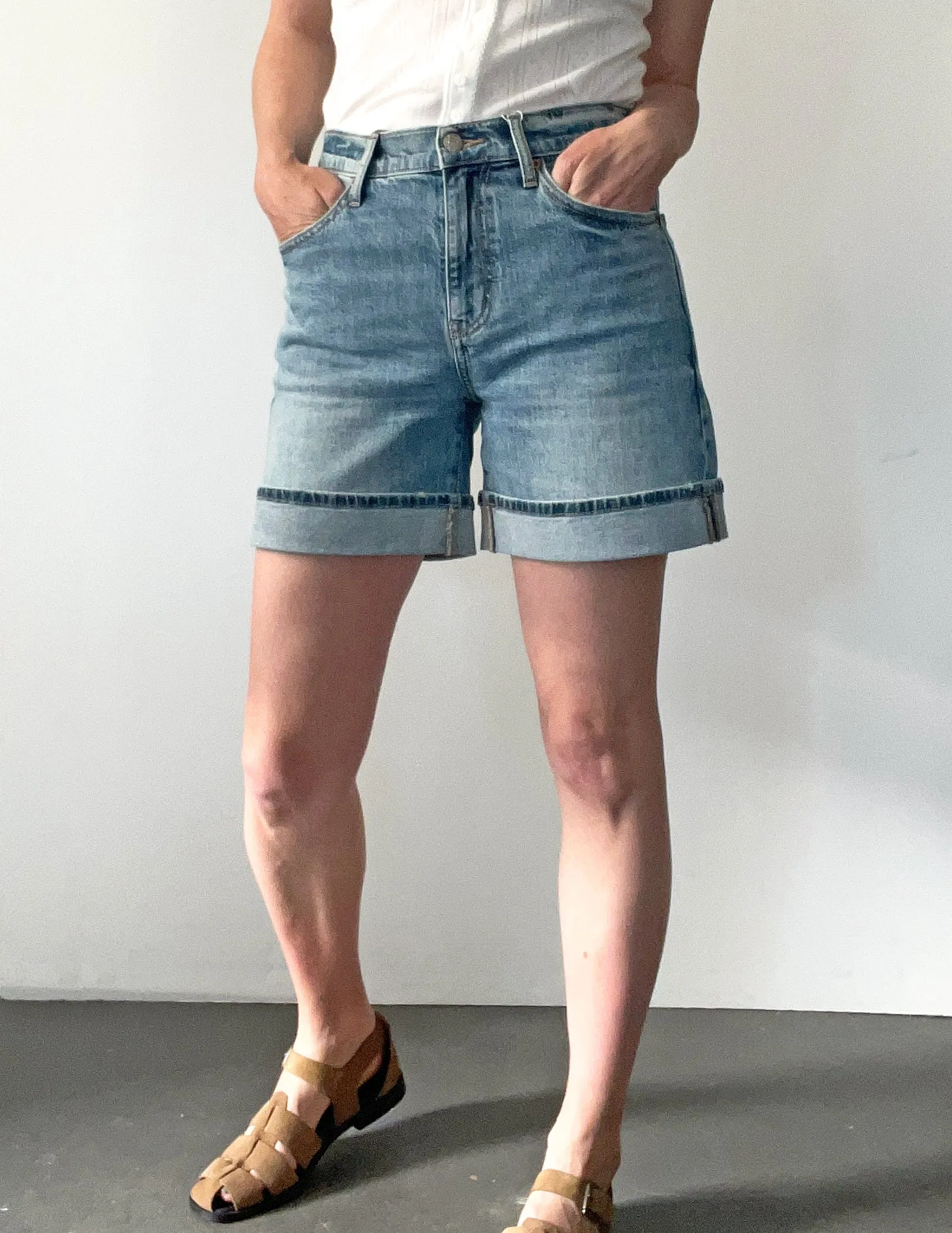 Daze Easy Rider Mid-Rise Shorts