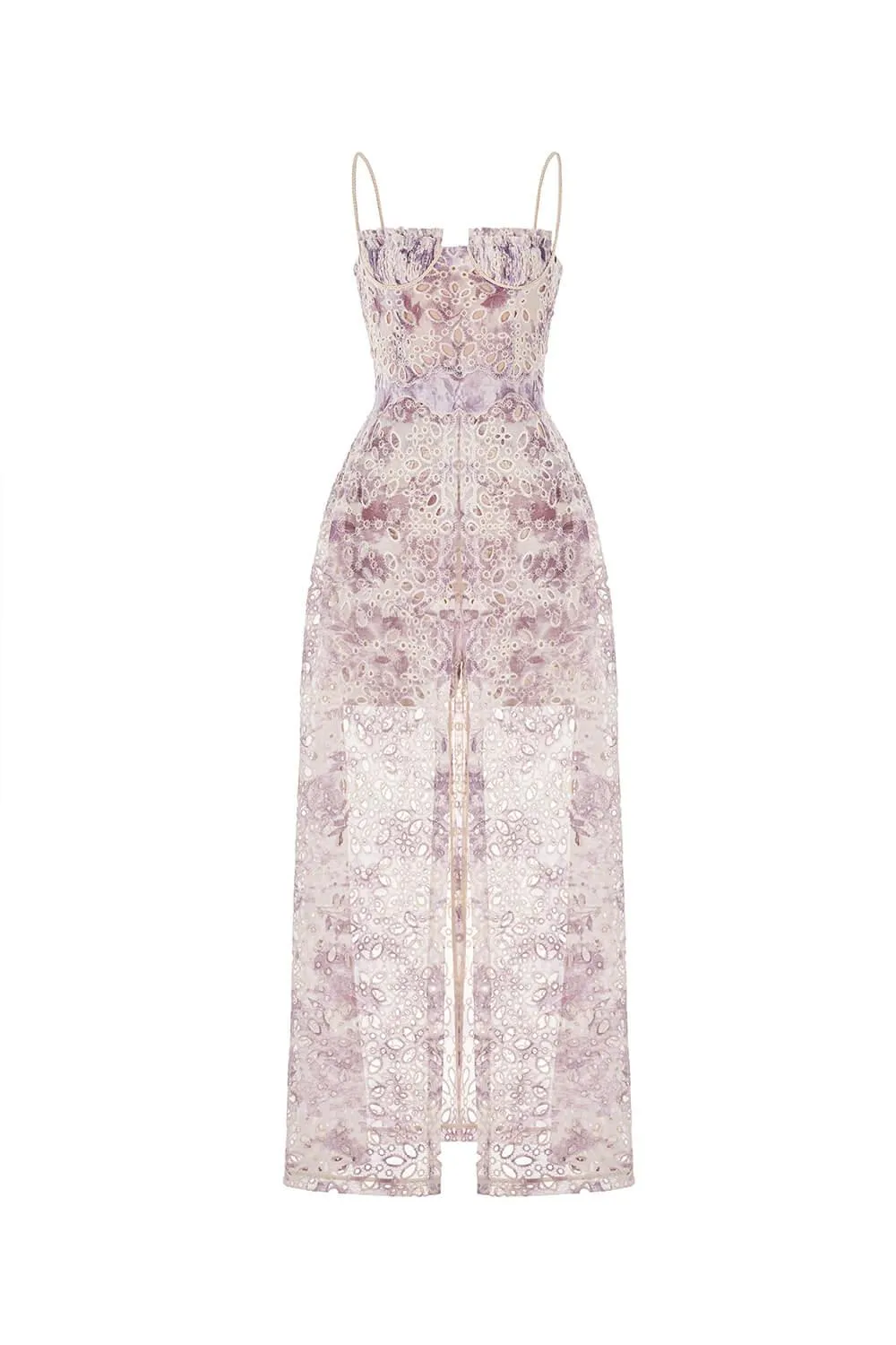 Embroidered Cotton Maxi Set