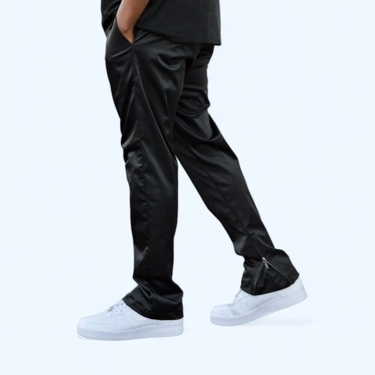 Jastillana Zip Trouser - Satin Black