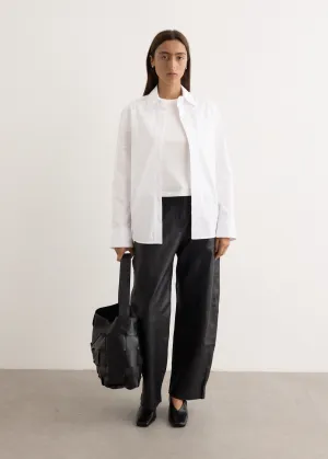 Leather Balloon Pants