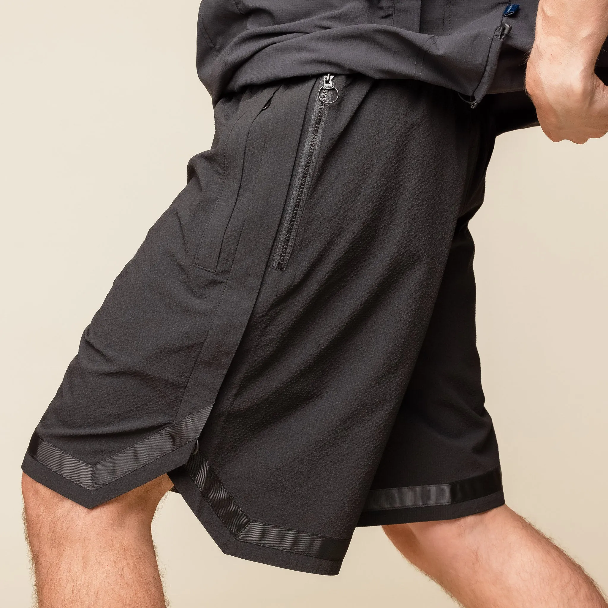 OqLiq - Tearaway Shorts - Black