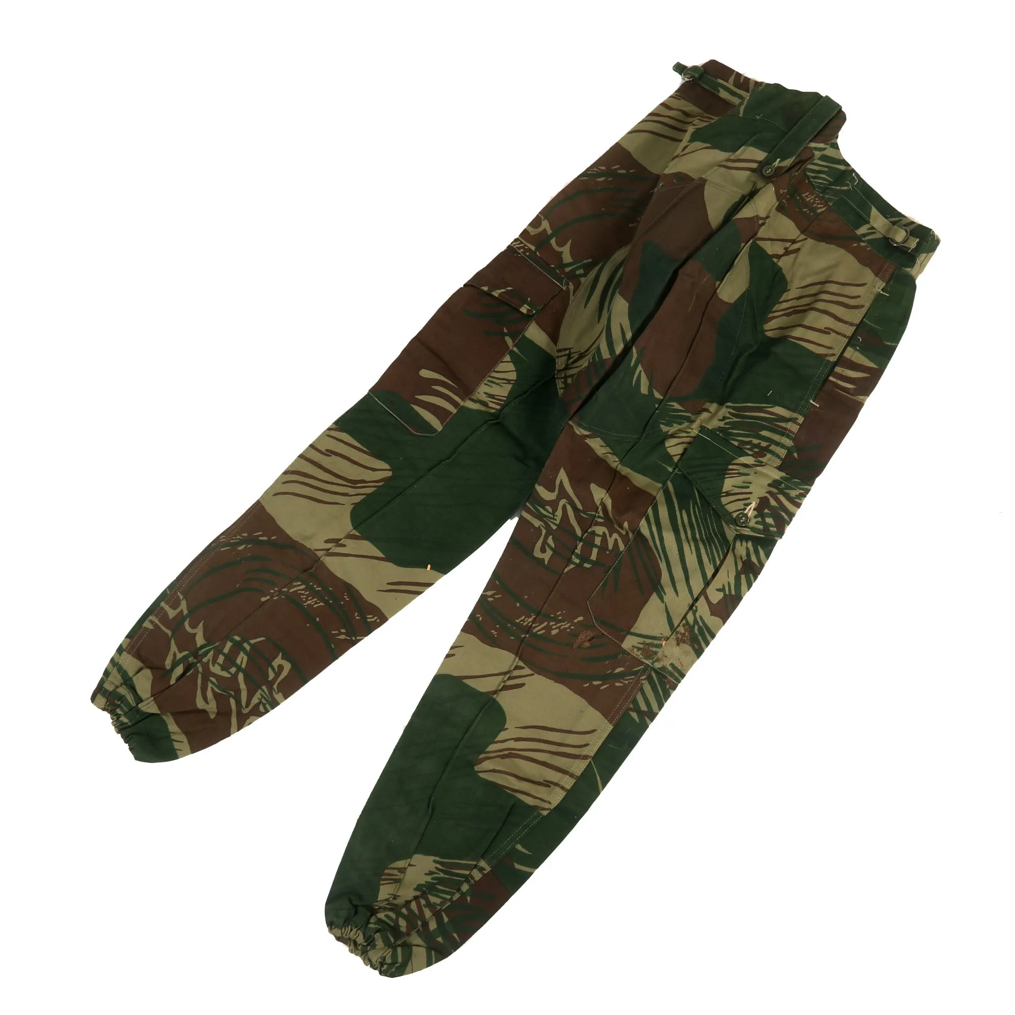 Original Rhodesian Bush War Era Named Rhodesian Brushstroke Camouflage Pattern Uniform Set Dated 1973 - “K. Von Goetz”