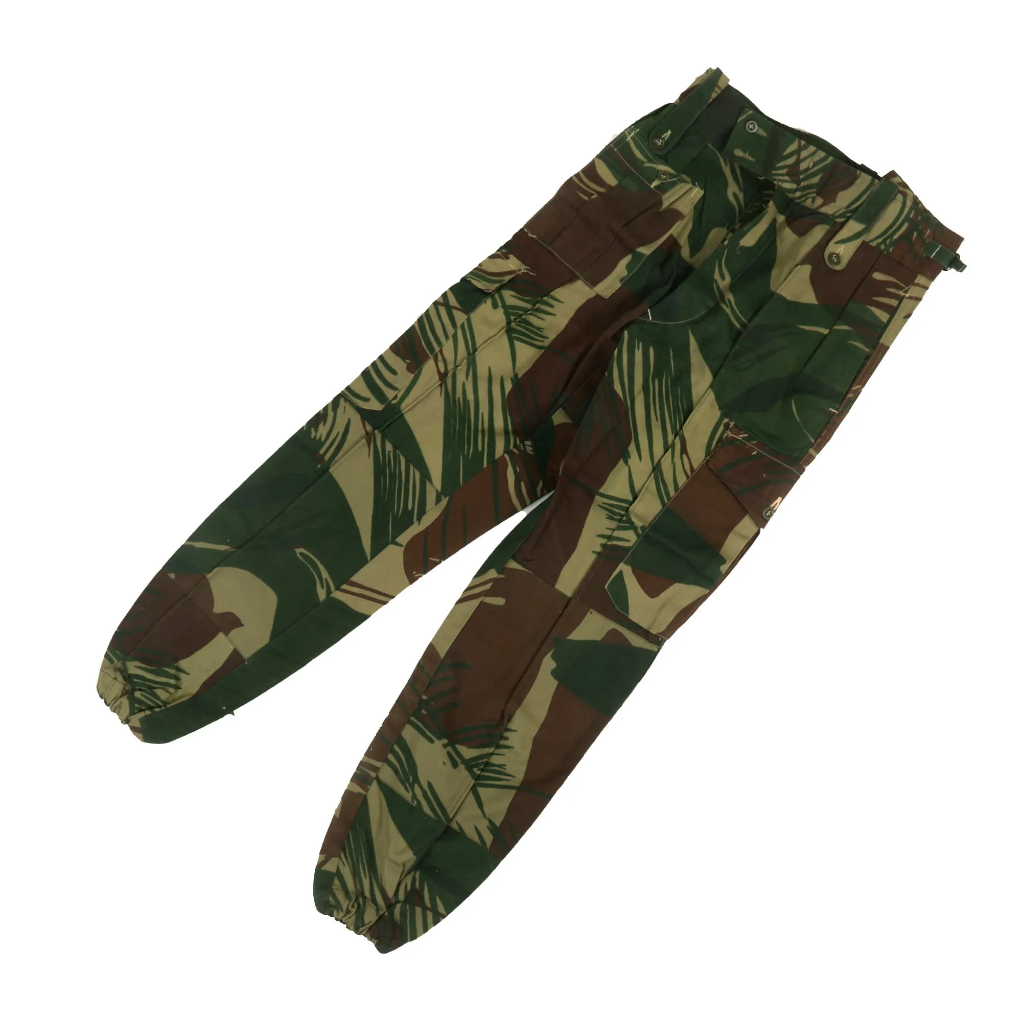 Original Rhodesian Bush War Era Named Rhodesian Brushstroke Camouflage Pattern Uniform Set Dated 1973 - “K. Von Goetz”