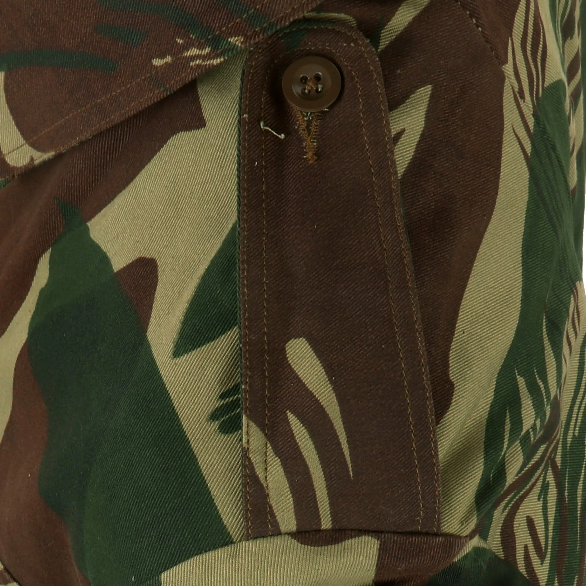 Original Rhodesian Bush War Era Named Rhodesian Brushstroke Camouflage Pattern Uniform Set Dated 1973 - “K. Von Goetz”