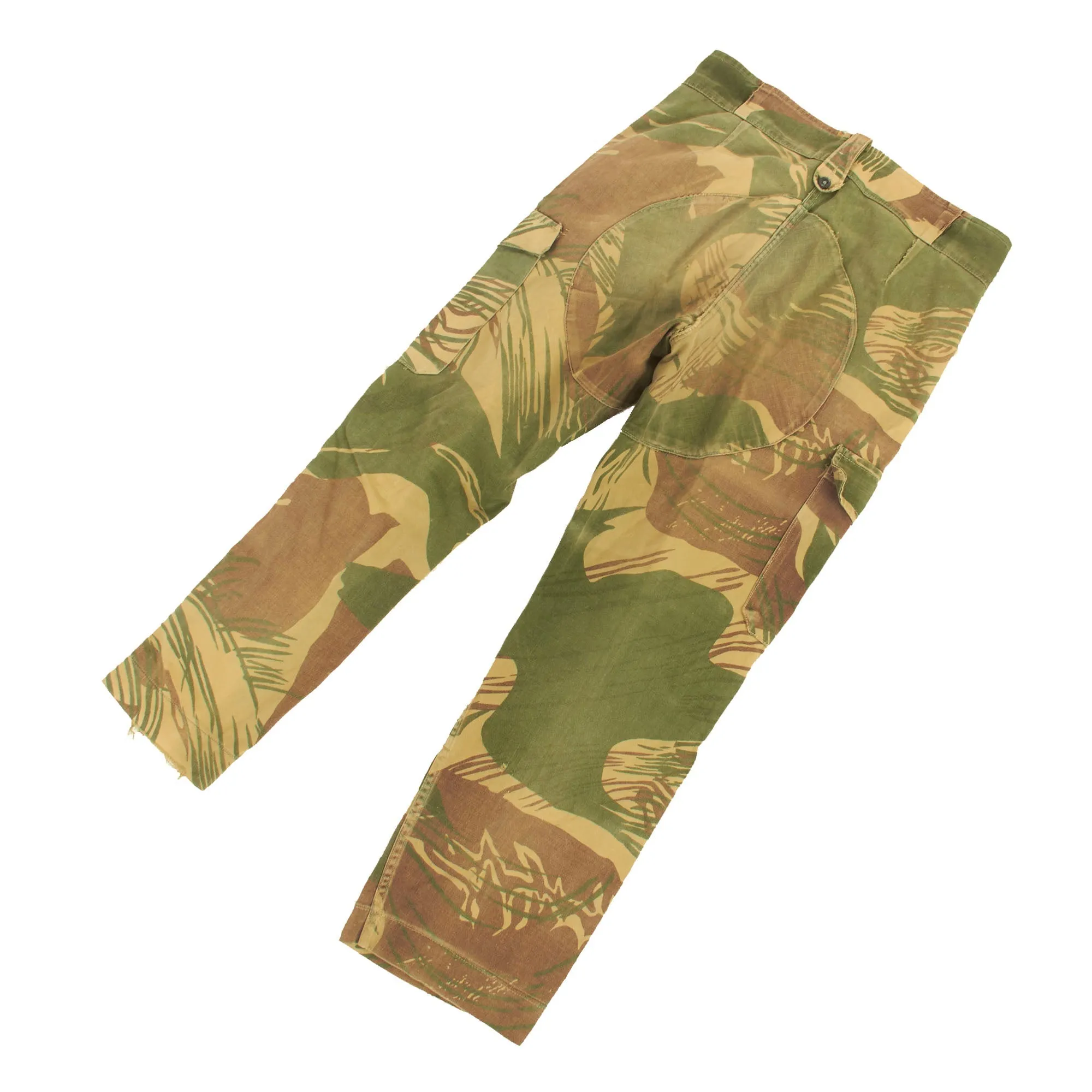 Original Rhodesian Bush War Era Rhodesian Brushstroke Camouflage Pattern Uniform Set by Statesman