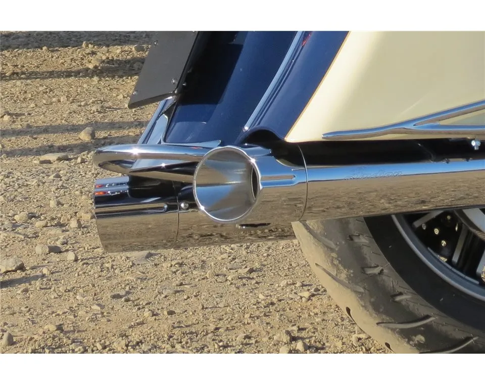 Rear Fender Bumper -Chrome