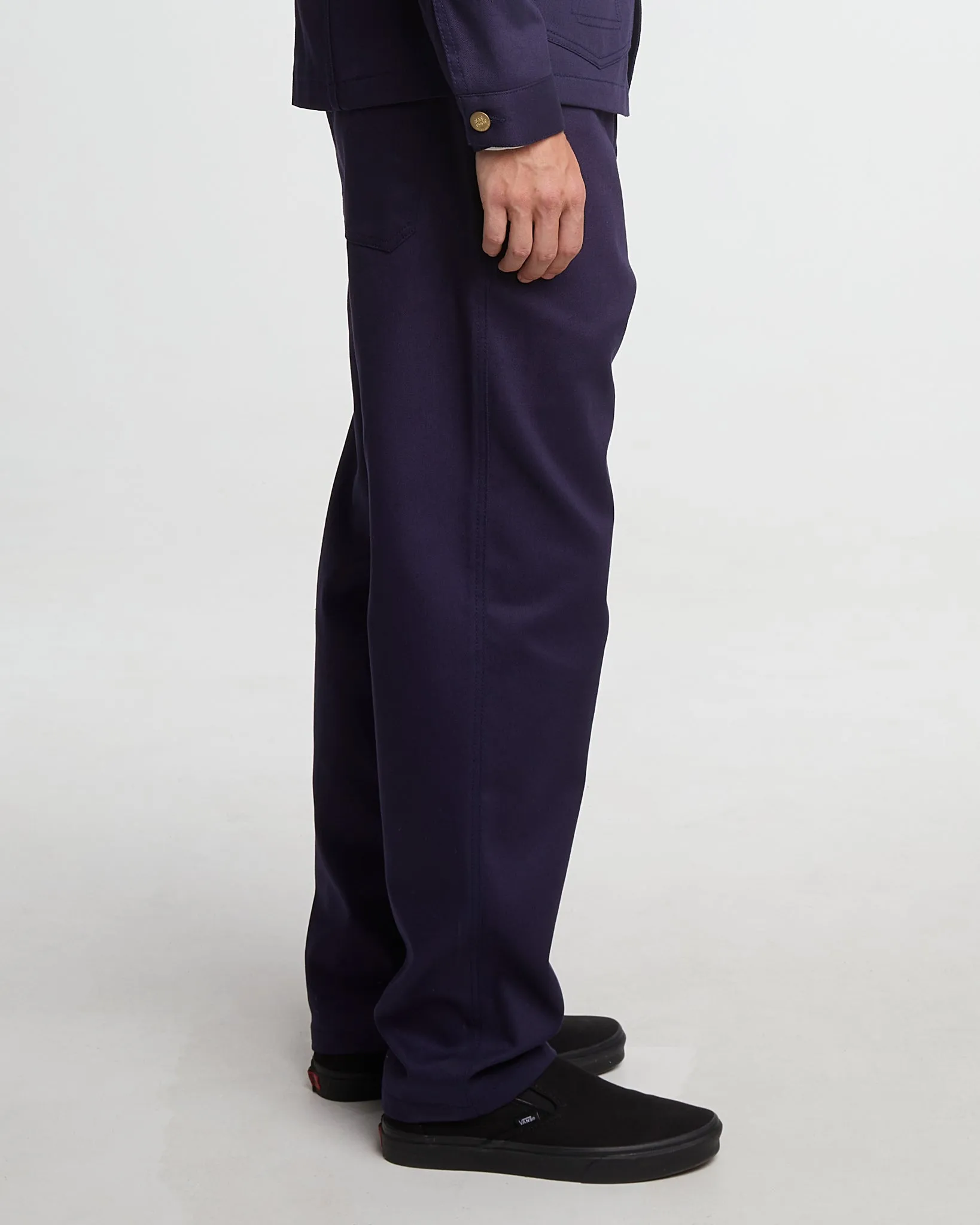 Service Chino Garage Cotton Navy