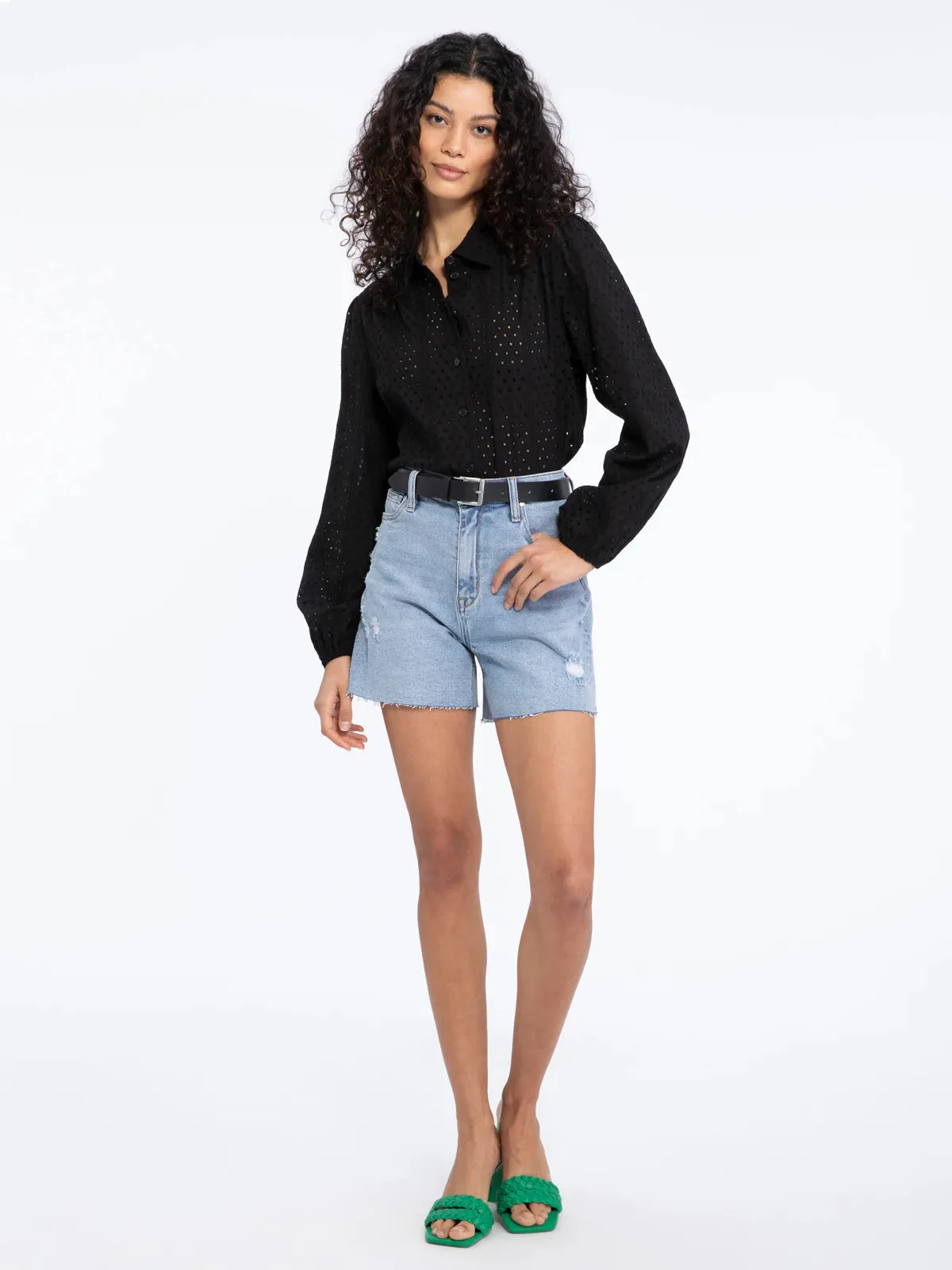 Sidewalk Jean Short - Street Wash