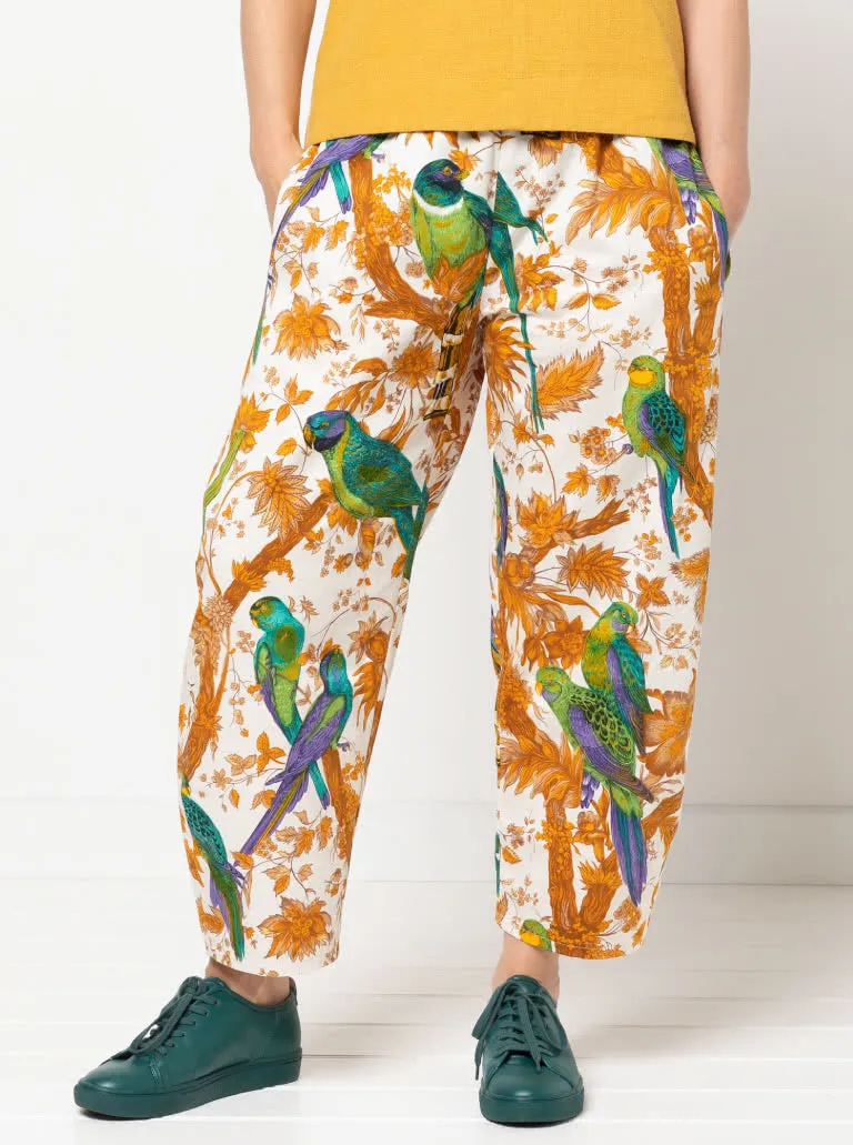 STYLE ARC • Bob Woven Pant Sewing Pattern (UK 18-30)