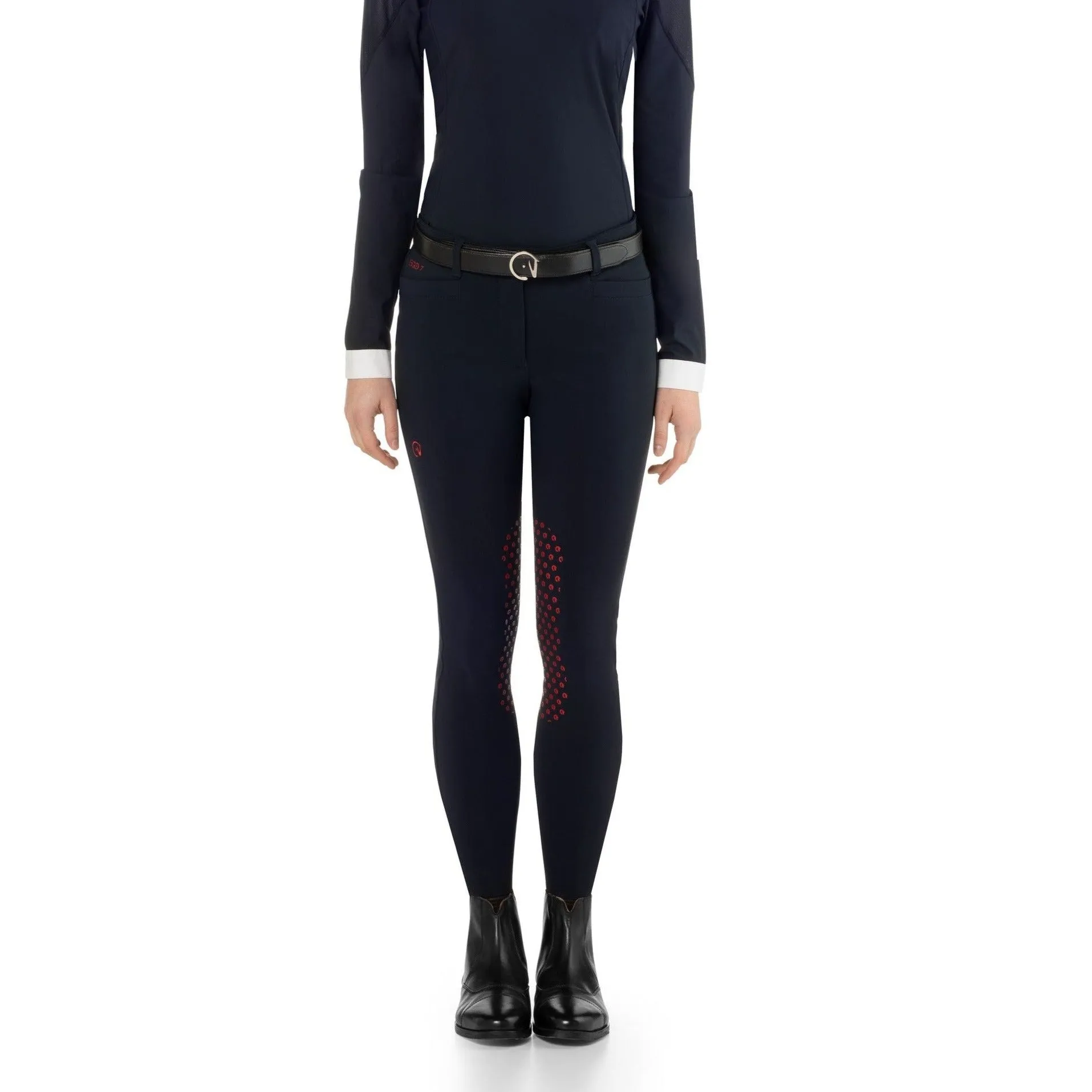 Women's Jumping Breeches GI with Colored Knee Grip