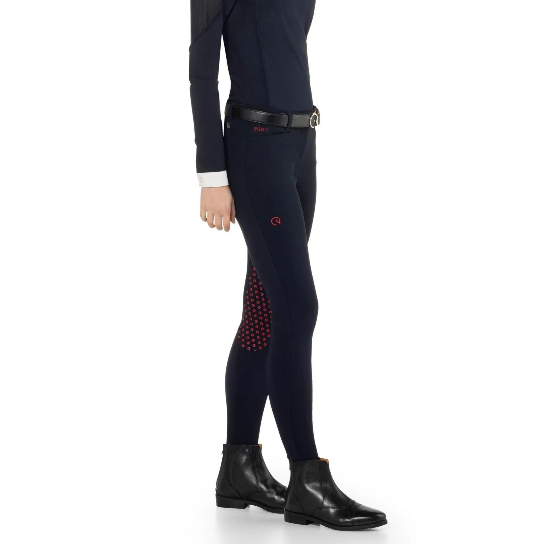 Women's Jumping Breeches GI with Colored Knee Grip